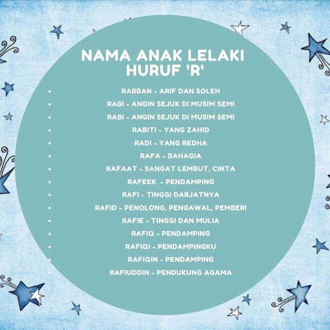 maksud nama bayi lelaki