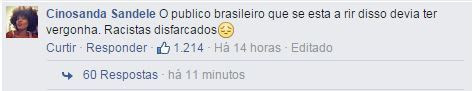 comentário africano