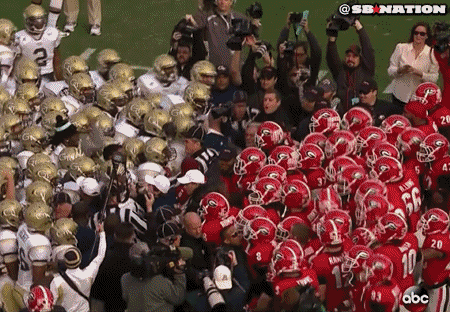 uga vs ga tech time