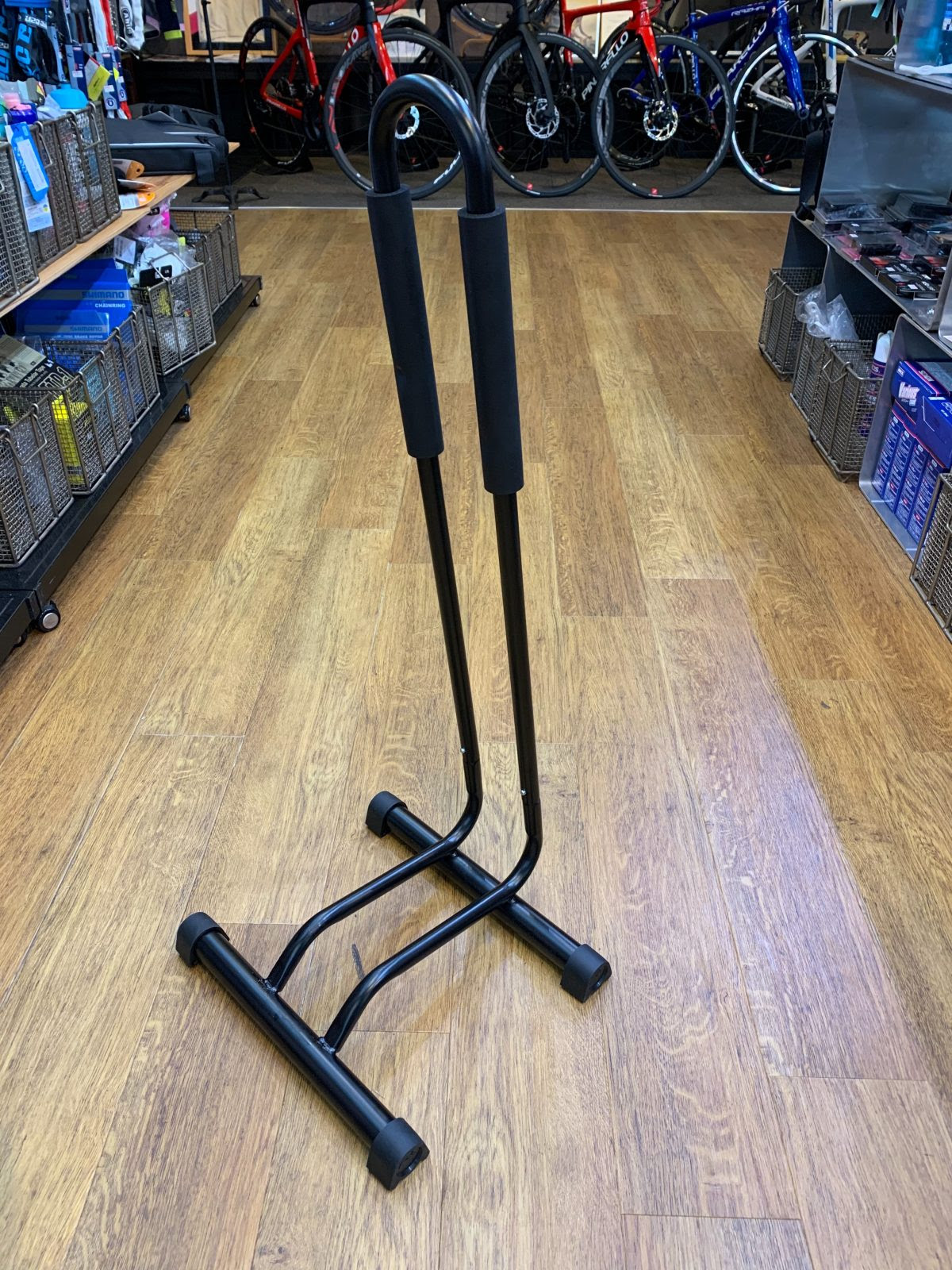 自転車 立てかけ