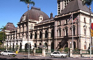 Parliament House, Brisbane, Australia.