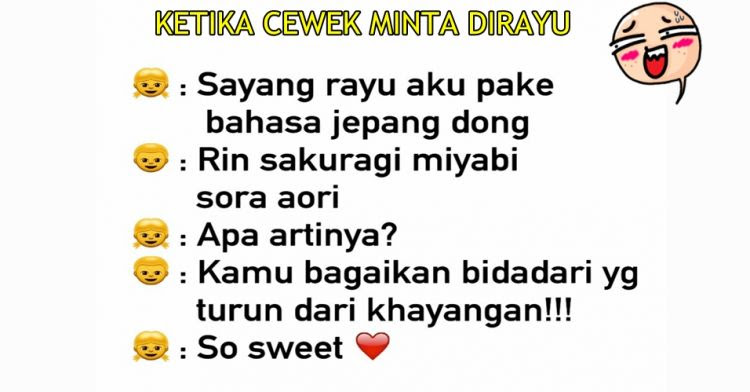 9999 kata kata  lucu Terbaru Gokil  Ngakak Humor Cinta  