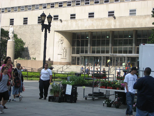 Borough Hall public market