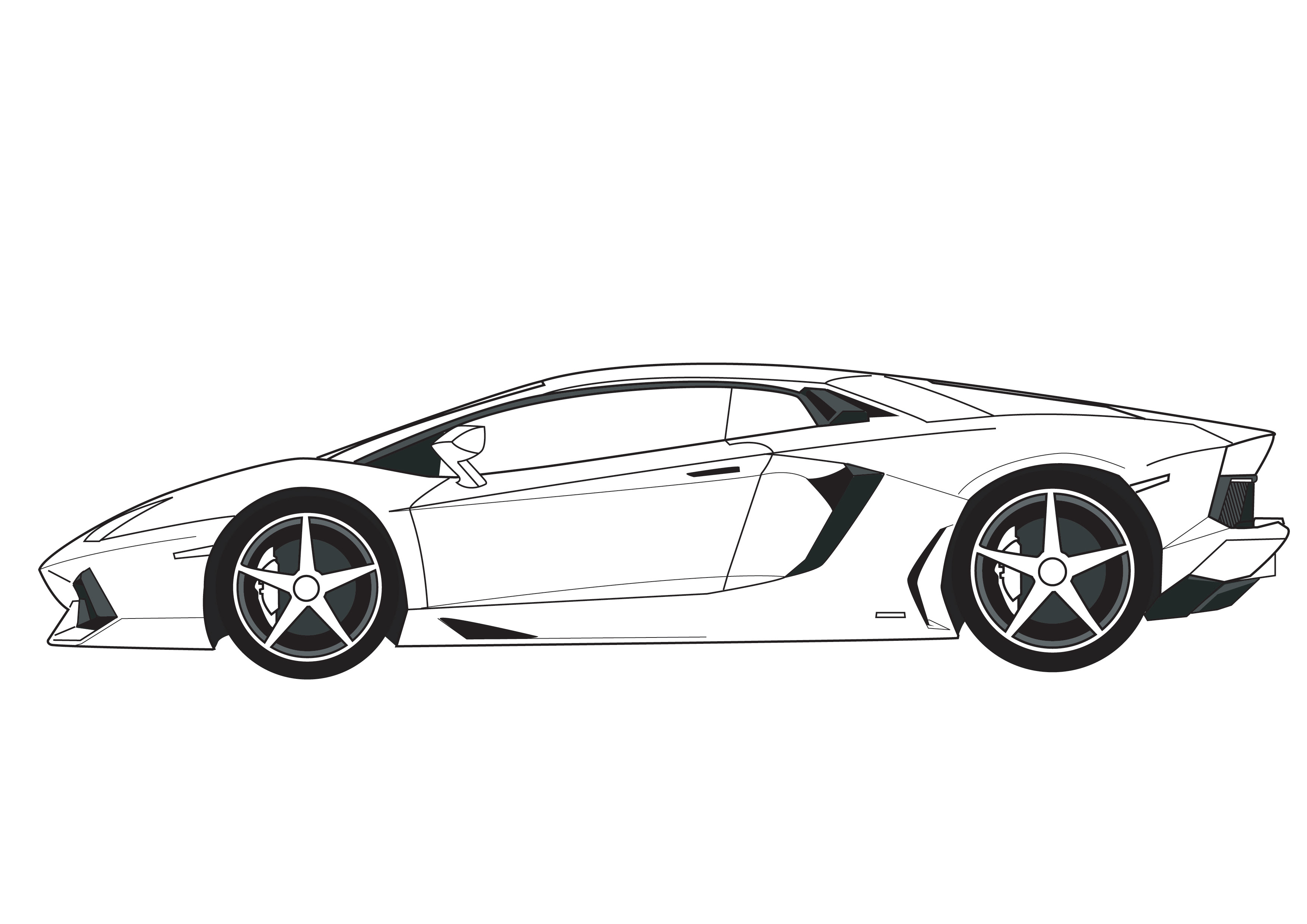 Voitures   customiser coloriage