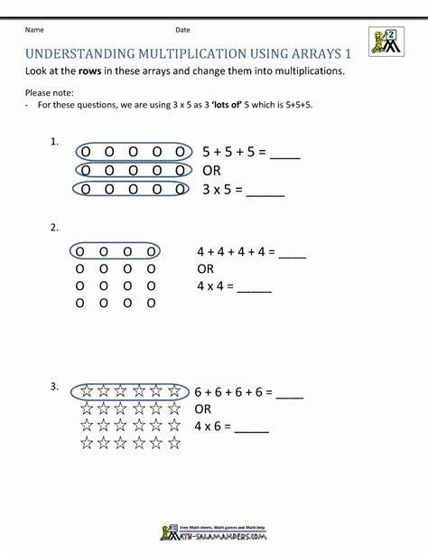  free easy multiplication worksheets times tables worksheets