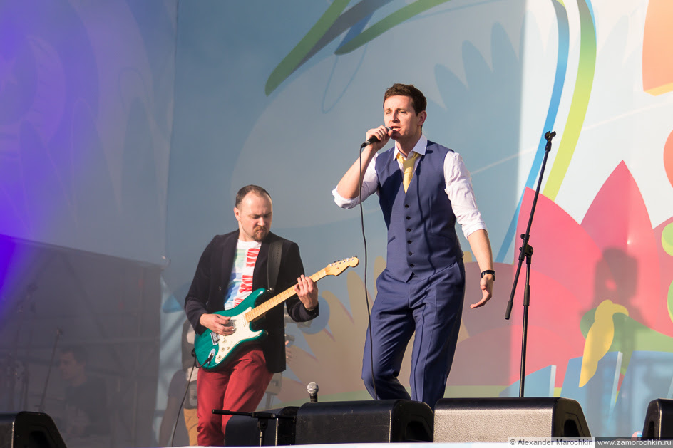 Группа October Sun на фестивале FIFA Fan Fest в Саранске