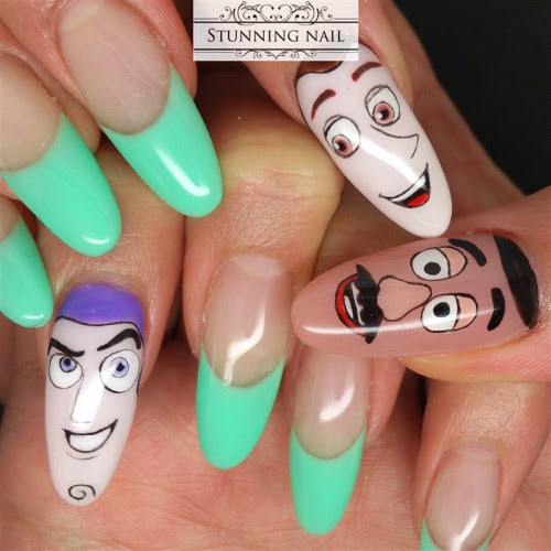手描きキャラクターネイル 麻布十番サロン 麻布十番のネイルサロンstunning Nailで女子力up