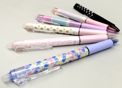 消せるボールペン パイロット フリクションの限定デザインシリーズが発売されました インフォメーション キング堂 文具 画材 額縁 事務機器の専門店