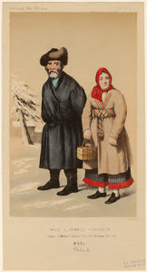 Male & female finlander. Digital ID: 826934. New York Public Library