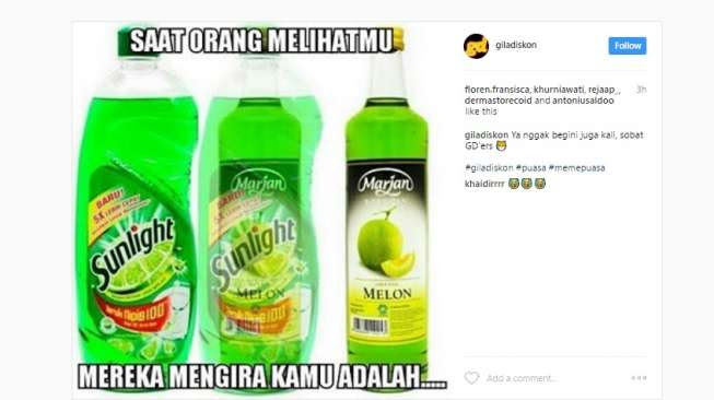 Meme Kocak Makanan Ini Tepat Untuk Anda Yang Lapar Saat Puasa