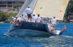 J/109 racer cruiser sailboat