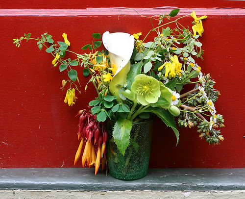 yellow bouquet