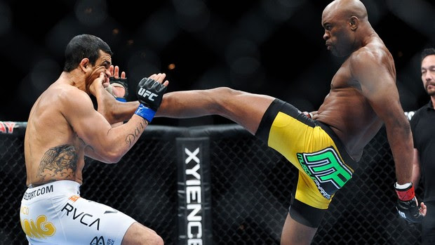 ufc anderson silva vitor belfort (Foto: Agência Getty Images)