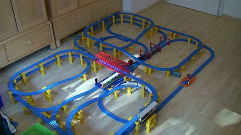 複線ポイントレール④: SketchUpでプラレール