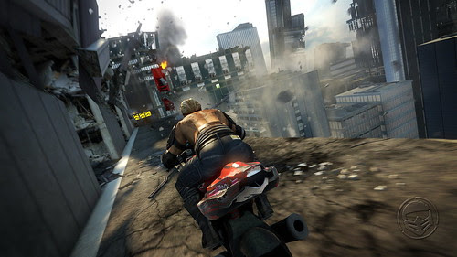 MotorStorm Apocalypse for PS3: Skyline track