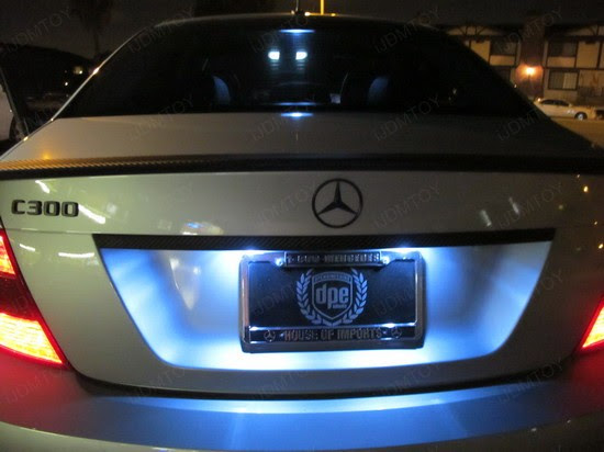Mercedes - C300 - error - free - LED - bulbs - 2