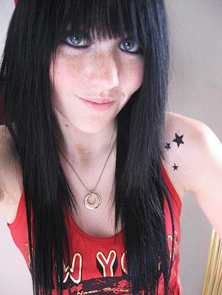 tattooed girl