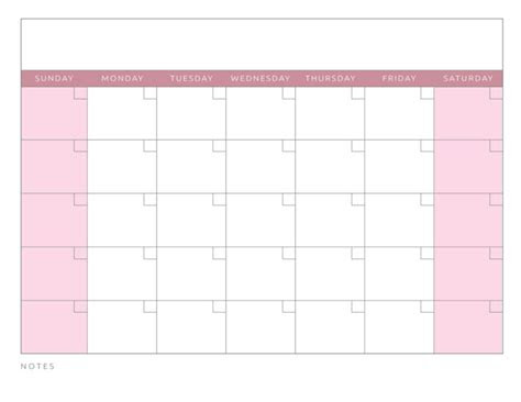  printable blank calendar templates world of printables