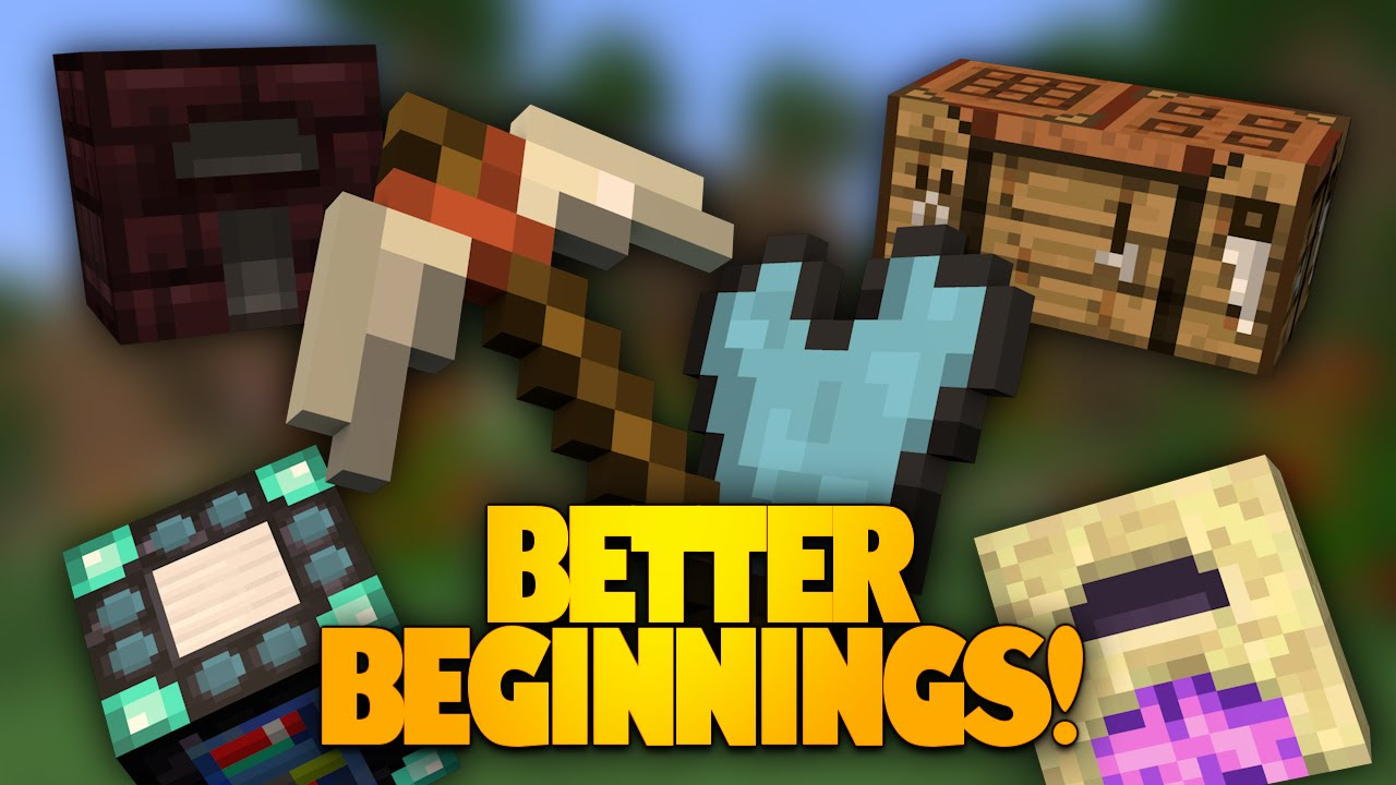 Minecraft Mods | Better Beginnings Mod | New Items ...