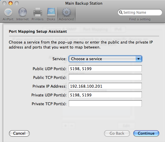 Apple Airport Setup Assistant