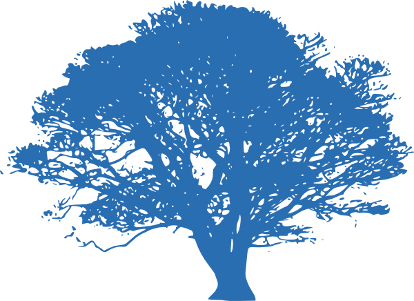 free oak tree clip art. Blue Oak Tree