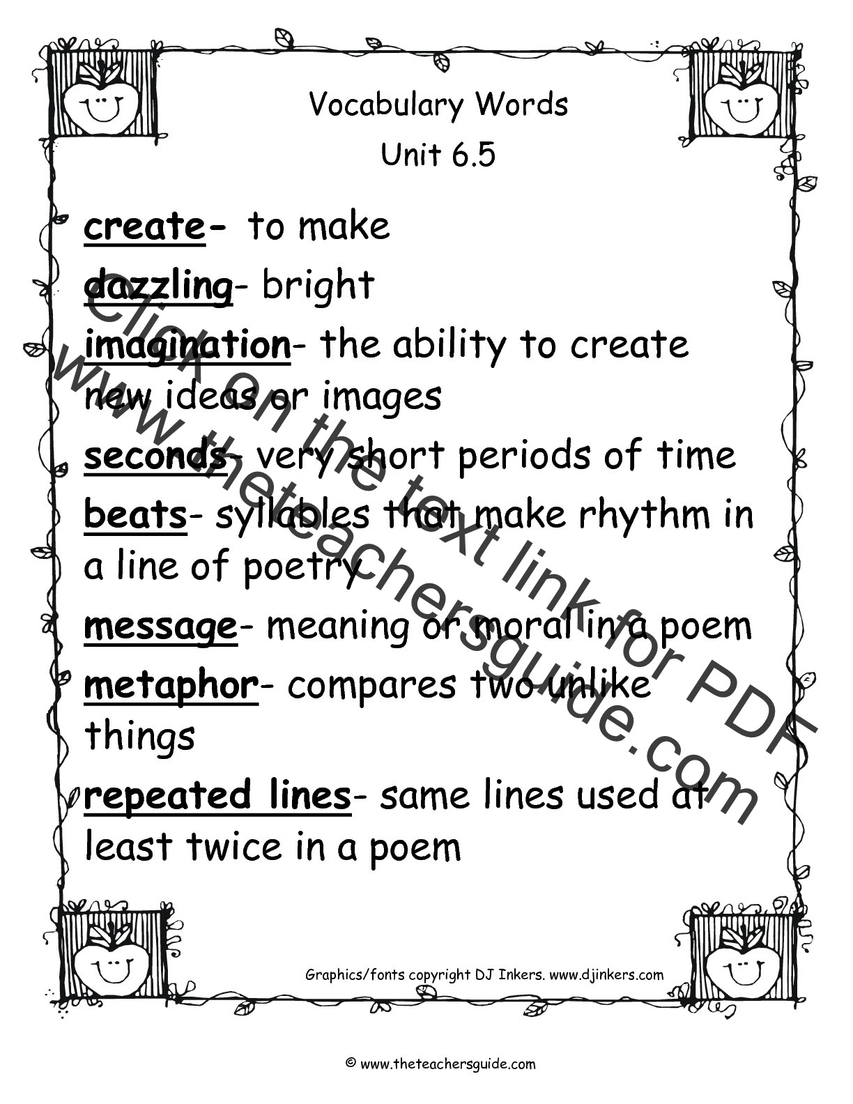 Wonders Second Grade Unit Six Week Five Printouts