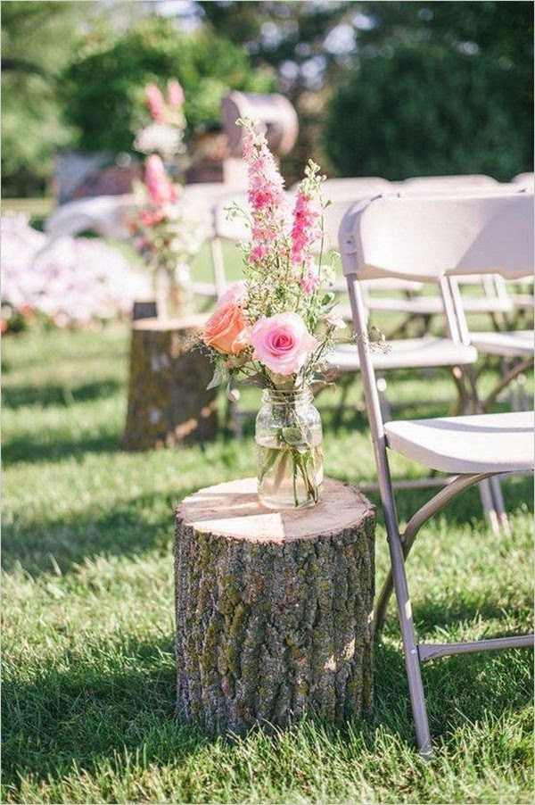 28 Country Rustic Wedding Decoration Ideas with Tree ...