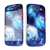Samsung Galaxy S3 / S III Vinyl Decal Protection Sticker Skin - Blue Space by SkinGuardz