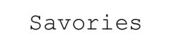 Savories