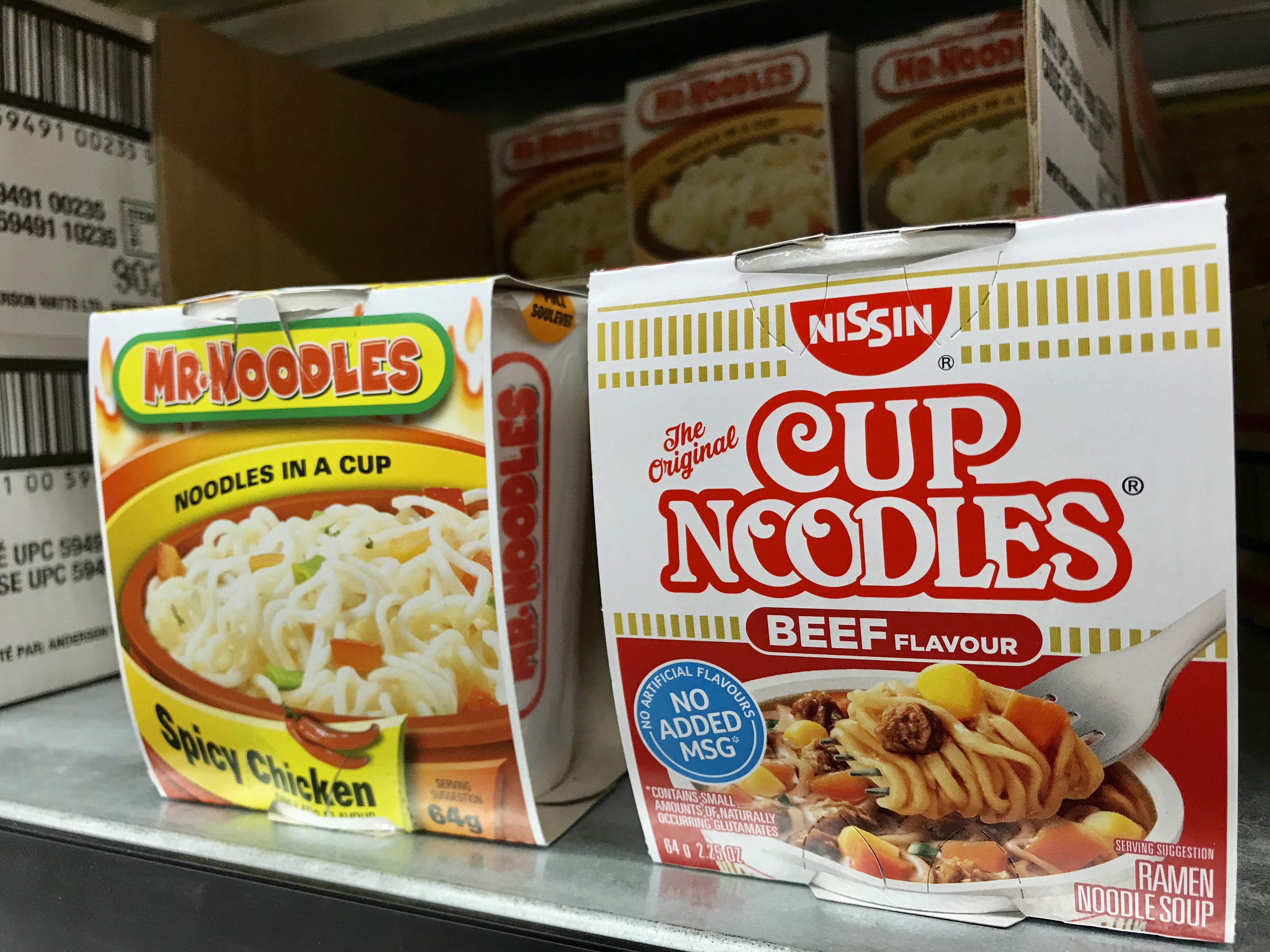 海外のカップ麺は味が違う アメリカの日清カップヌードルを語る 飛行機旅行のゼミナール