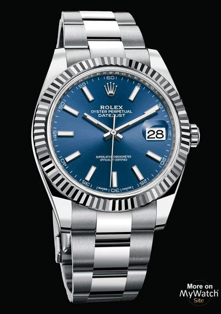 Hinzu kommt noch die lange . Watch Rolex DateJust 41 | Oyster Perpetual 126334 White