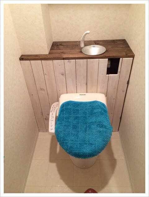 タンクレスdiyでトイレを憧れのステキ空間に Handful ハンドフル