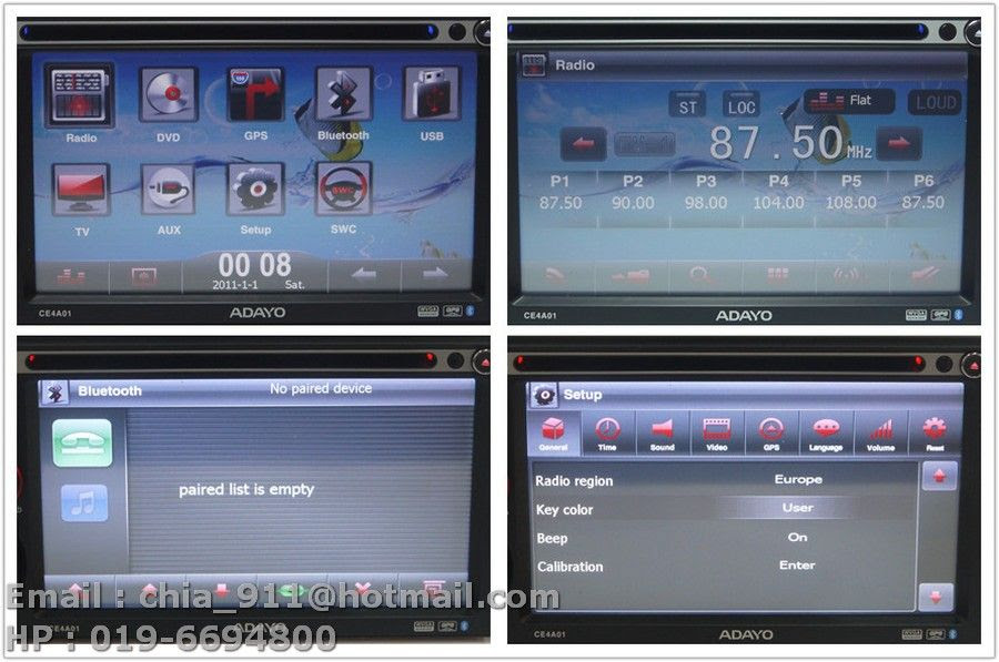 [WTS]Adayo CE4A01 & CE4A02 GPS Navi Dvd Player