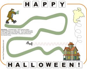 free Halloween mat