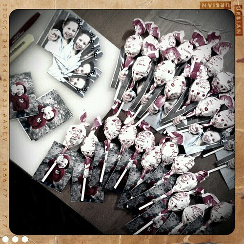 Class Valentines assembly line