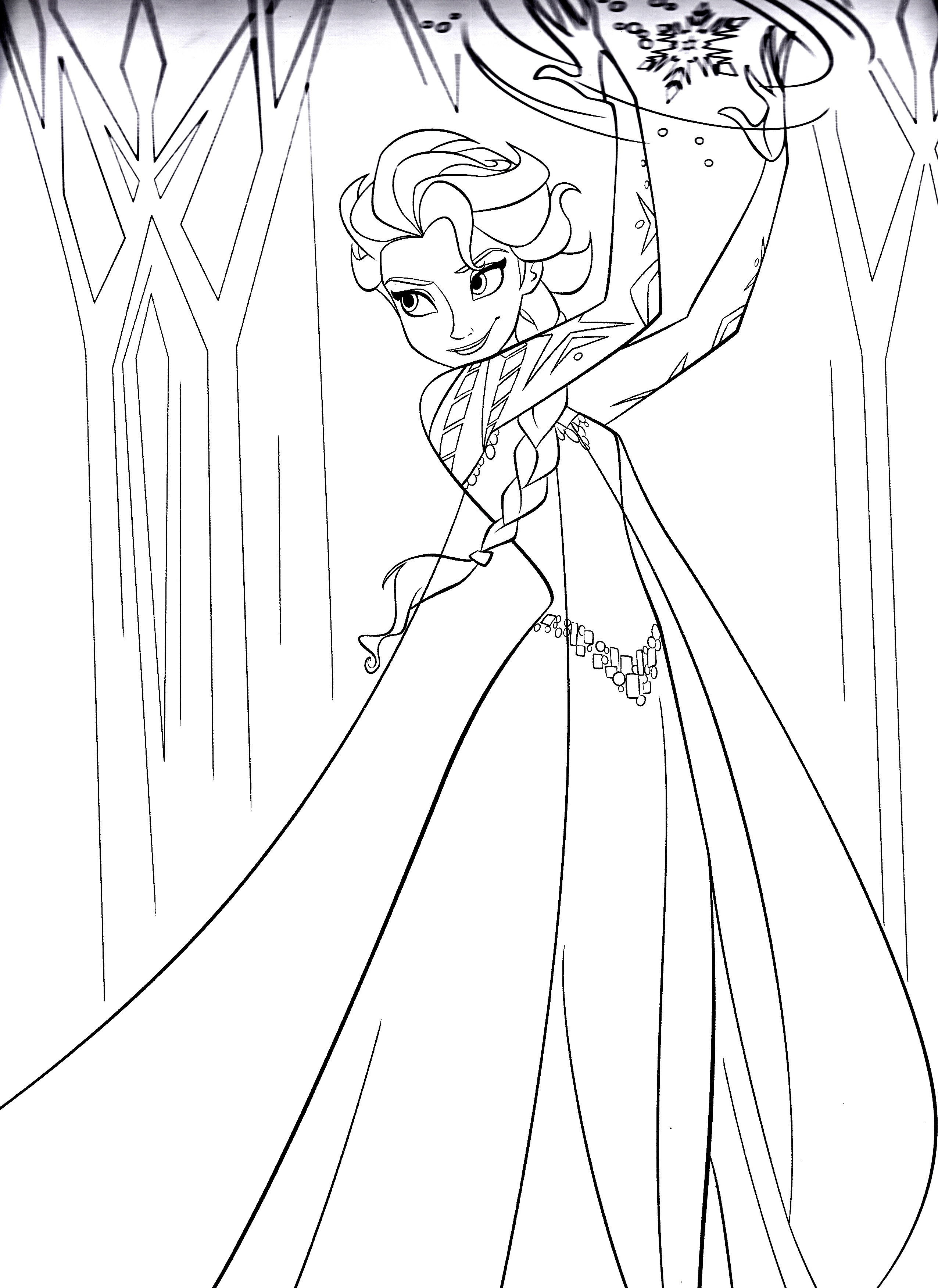 144 dessins de coloriage reine des neiges à imprimer sur LaGuerche.com ...