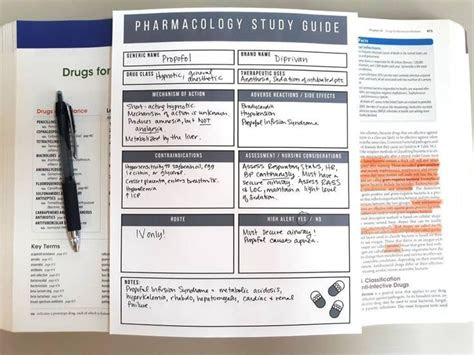 Those who earn the cams. Pharmacology Nursing Student Study Guide Template Nursing | Etsy in
