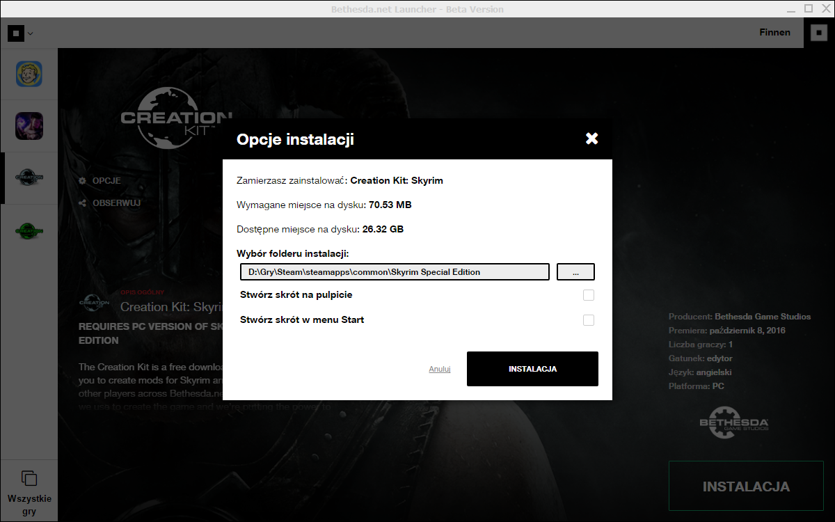 Creation Kit For Sse Beta Is Available For Everyone You Need To Enter The Code In Lower Case R Skyrimmods
