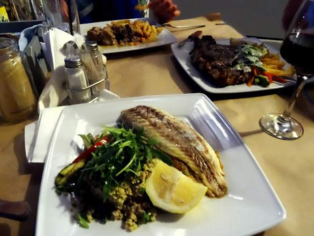 Dinner at Rachi Taverna in Lefkada