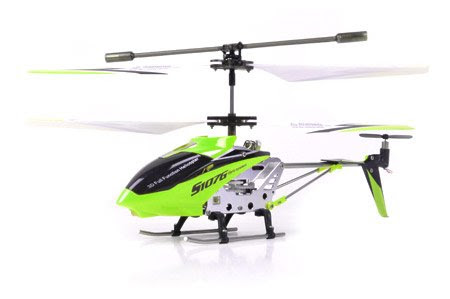 Syma S107G 3 Channel RC Radio Remote Control Helicopter with Gyro - Green