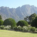 Montanhas ao redor de Franschhoek