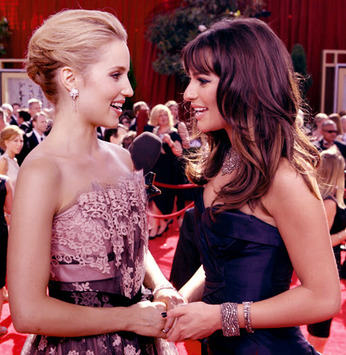 dianna agron and lea michele baby. DIANNA AGRON AND LEA MICHELE