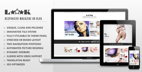 Loook - Responsive Magazine or Blog - Blog / Magazine WordPress
