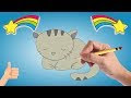 Plus de 400 dessin chat qui dort en boule 799861-Dessin chat  qui dort en boule