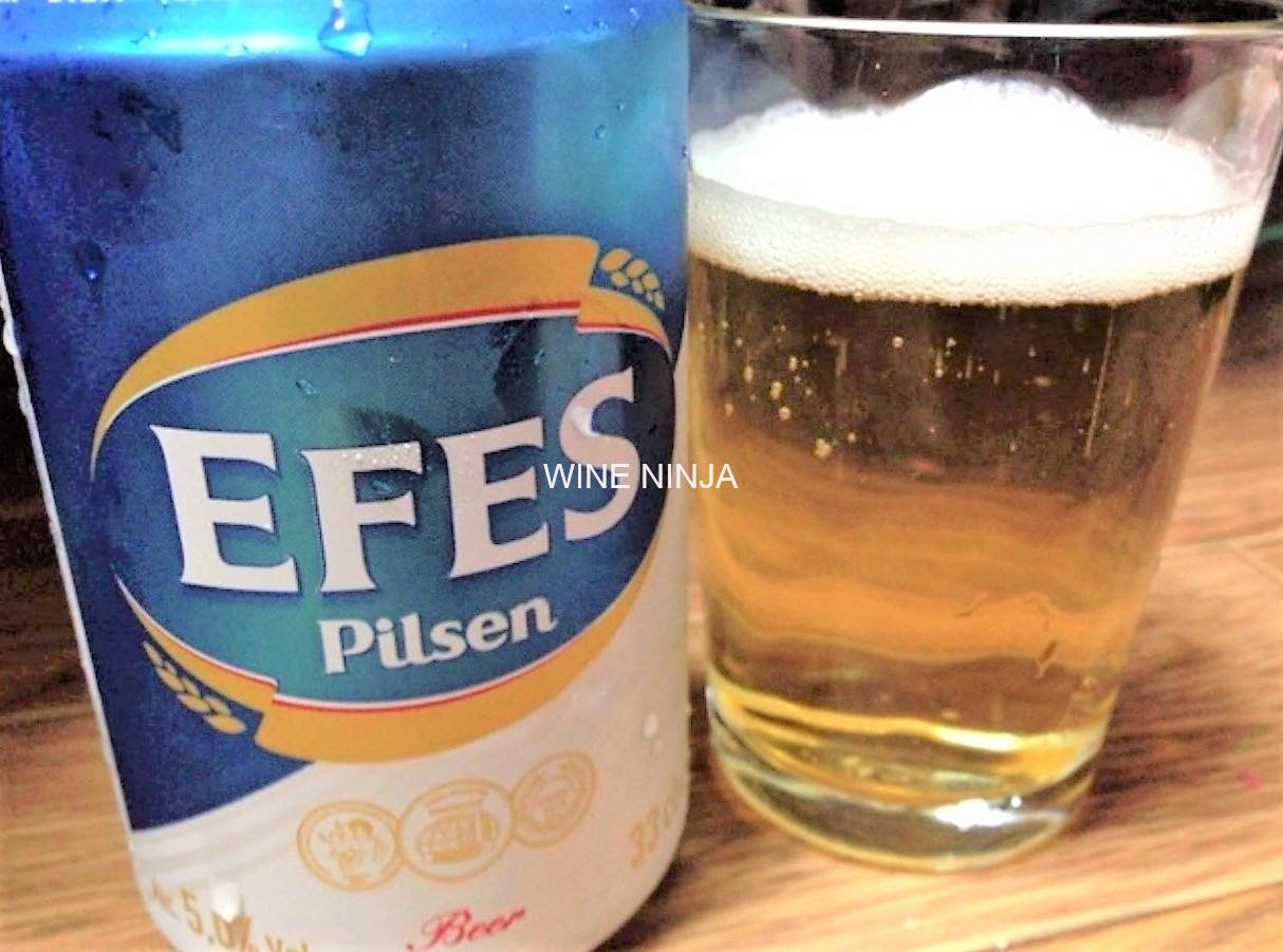ビール エフェス ピルスナー 1969年 ワイン忍者