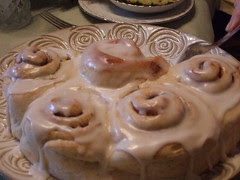 Home made cinnamon rolls