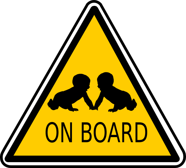 Download Babies On Board Clip Art at Clker.com - vector clip art ...