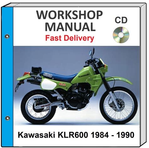 PDF 1984 1985 Kawasaki Klr600 Service Repair Manual