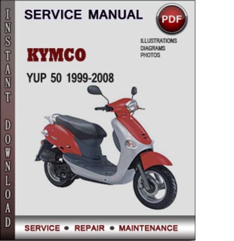 eBook Kymco Yup 50 1999 2008 Full Service Repair Manual
