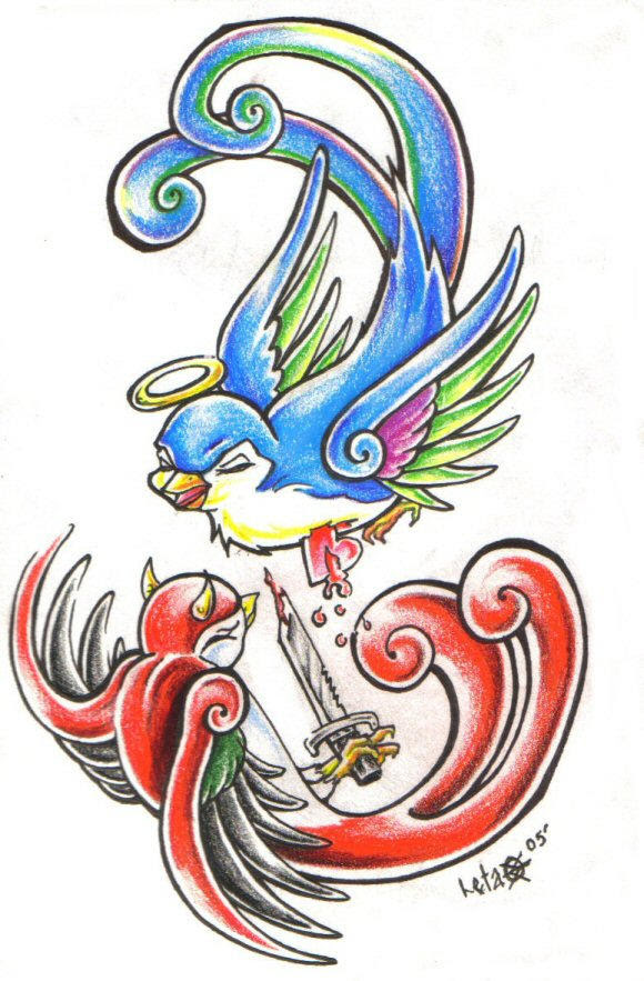 bird tattoo
